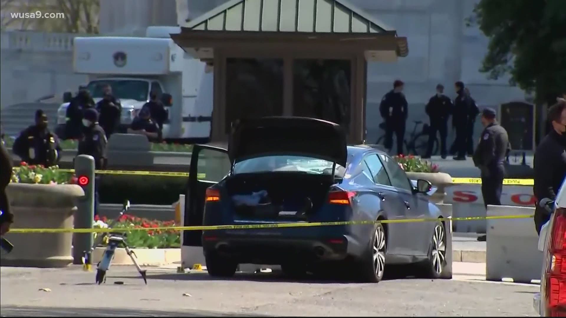 1 Dead Driver Killed After Man Rams Car Into 2 Capitol Officers