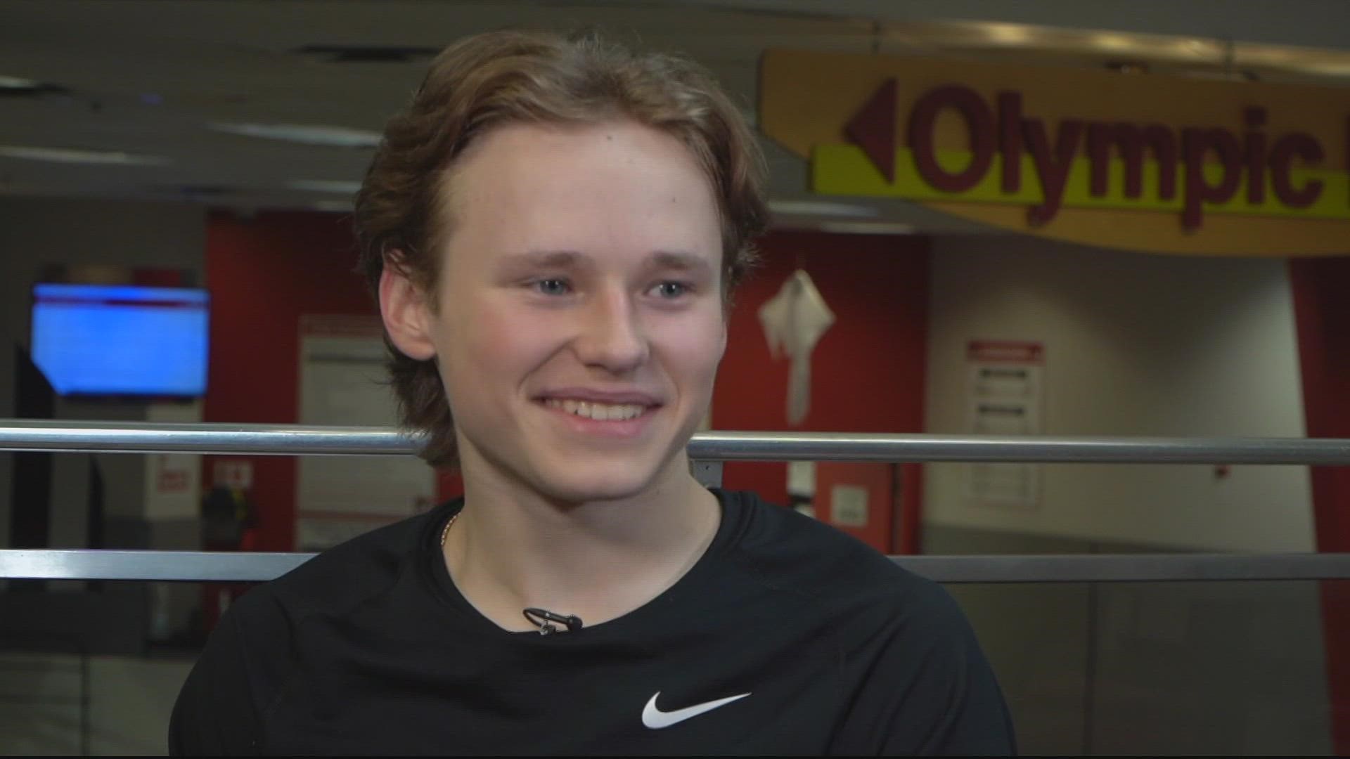 17-year-old skater, Ilia Malinin, is the first and only skater to land a quadruple axel in competition.