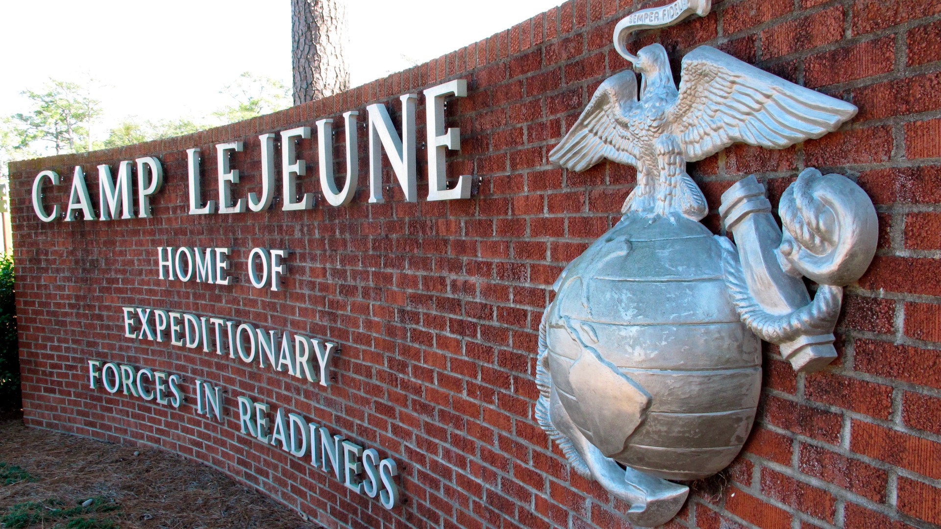 In a statement from the base, officials said that around 10:15 p.m. Wednesday base law enforcement 'apprehended' a Marine for involvement in another Marine's death.