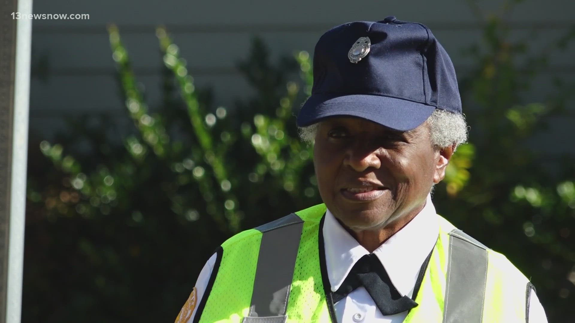 Elizabeth Staton started working as a Norfolk school crossing guard in 1967. She wrapped up her record-holding career this summer.