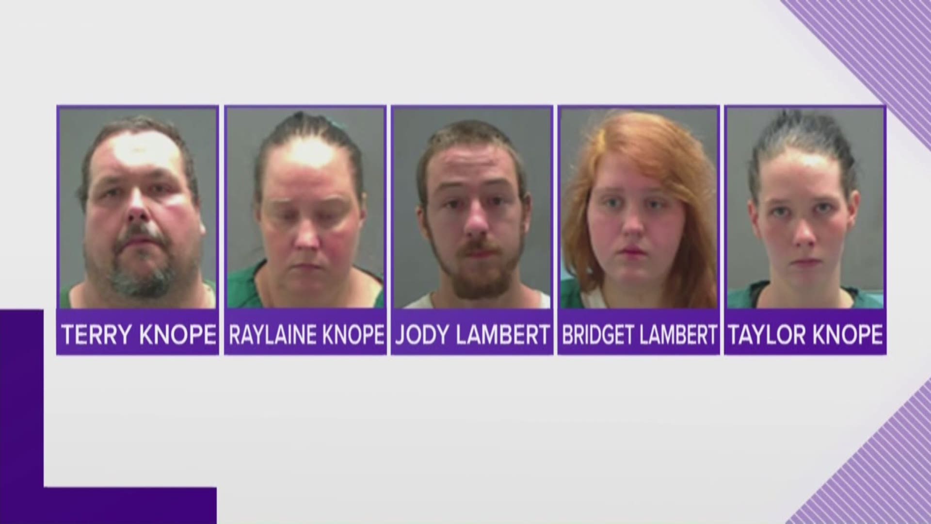 5 people are facing disturbing charges ranging from forced labor to sex crimes after a woman with special needs is believed to have been tortured for quite some time in a crime that was unearthed in 2016. 