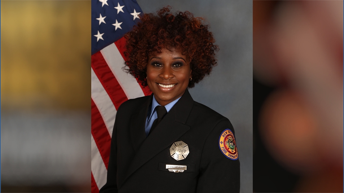 Bianca Jones becomes first Black woman to serve as fire captain in New Orleans