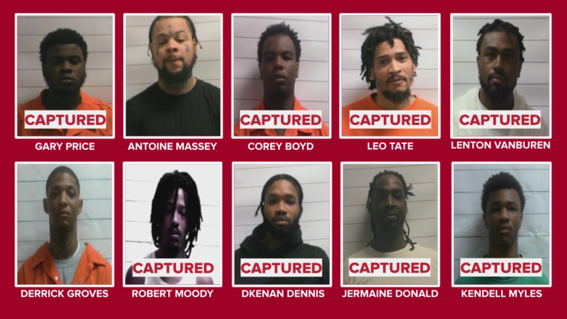 5 fugitives remain at large in Orleans jail escape as 9 others face ...