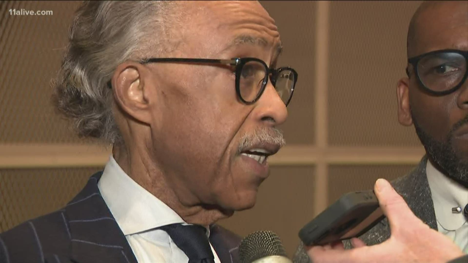 Sharpton to commemorate Dr. Martin Luther King during Sunday's service at local megachurch.