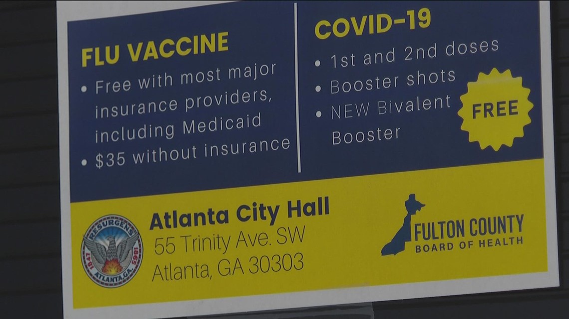 City of Atlanta hosts flu and COVID-19 vaccination event