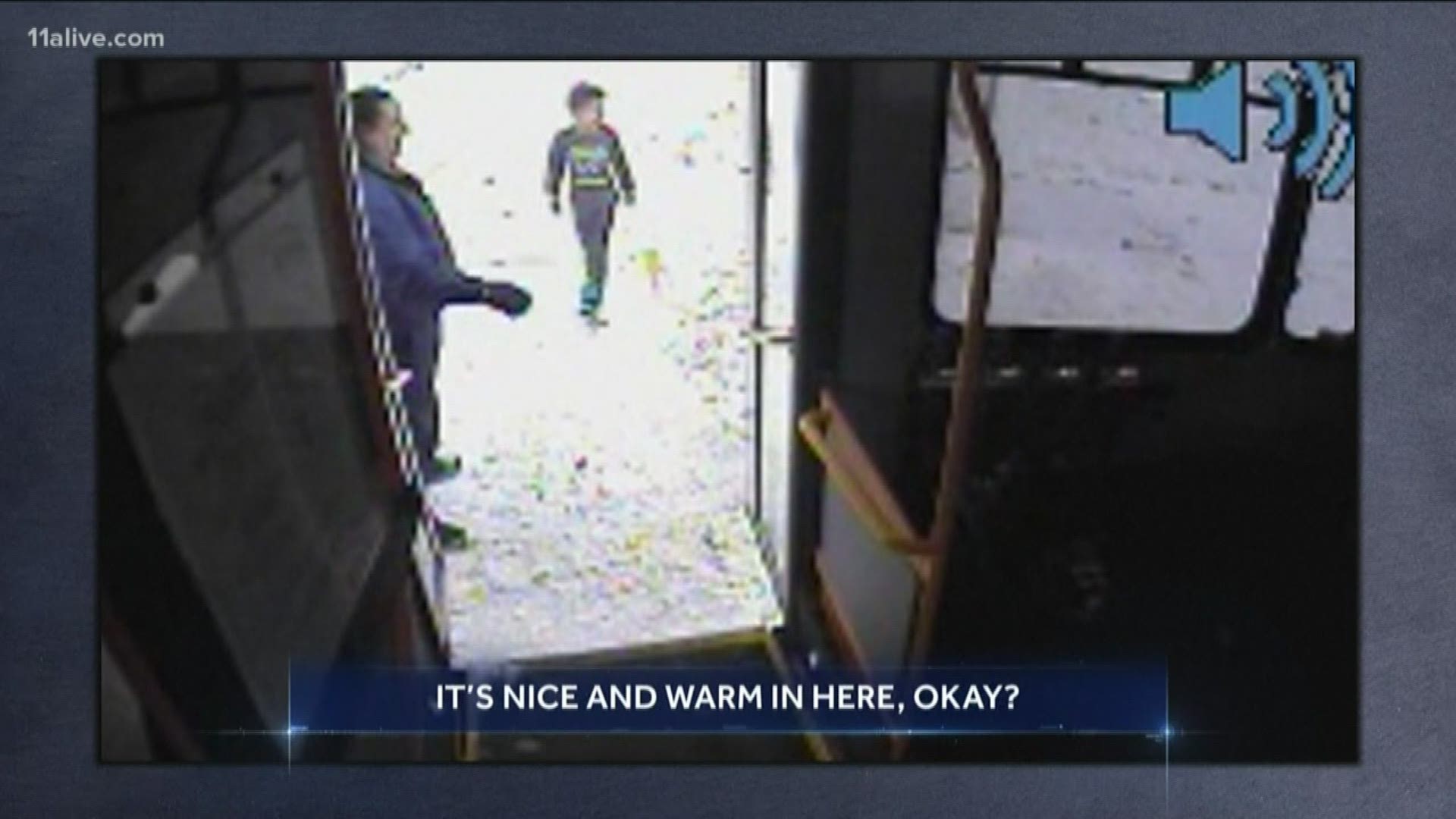 One bus driver saved children from freezing temps