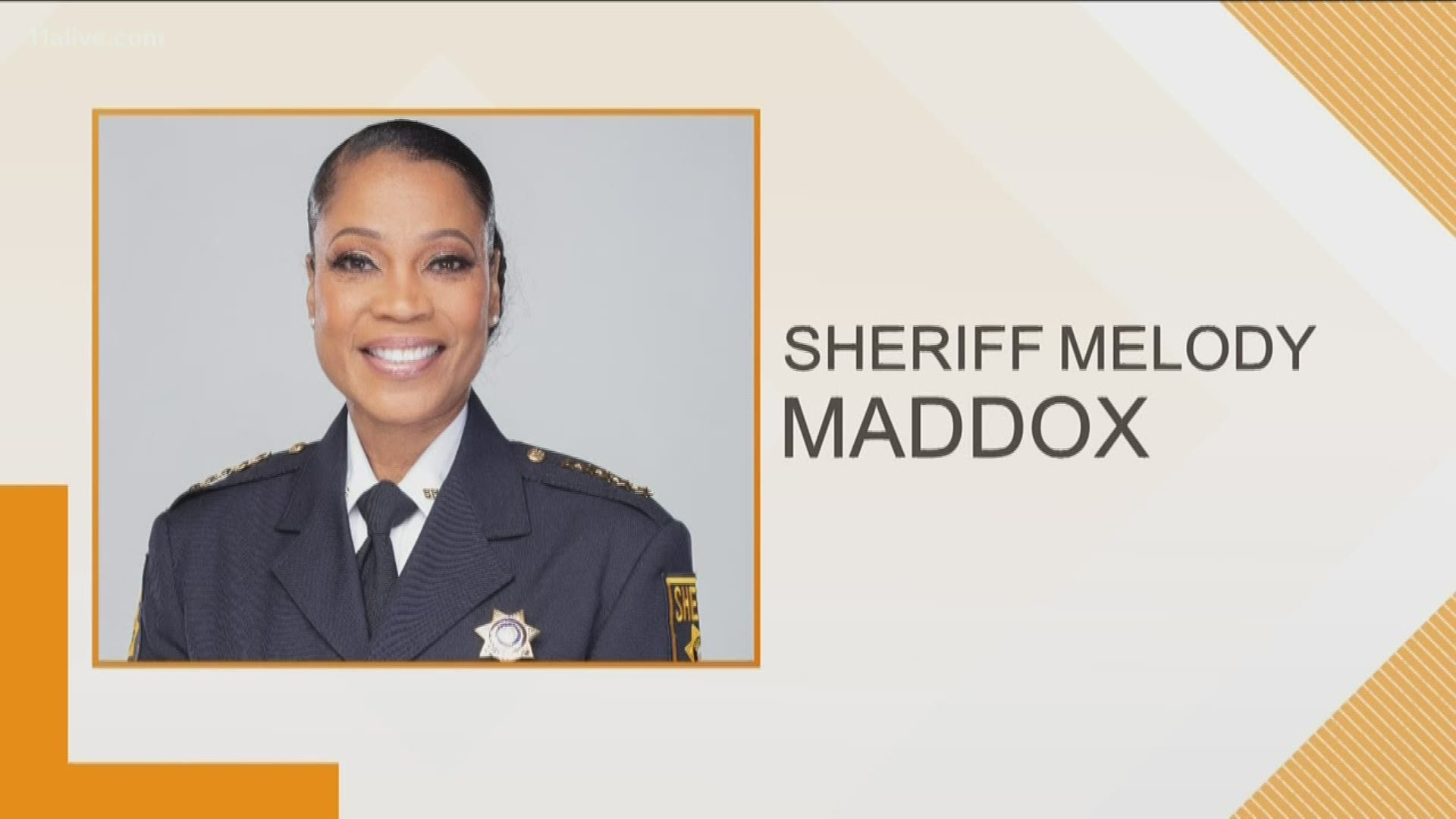 Melody M. Maddox is the 50th sheriff for the county.