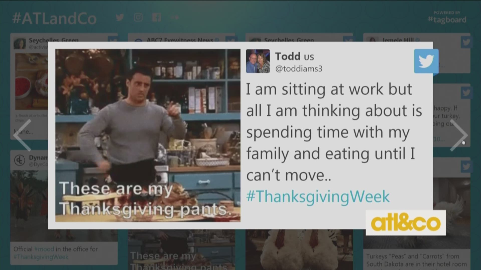 From Hot Cheetos Turkey to your short work week tweets... see what's Trending with Trent on 'Atlanta & Company'