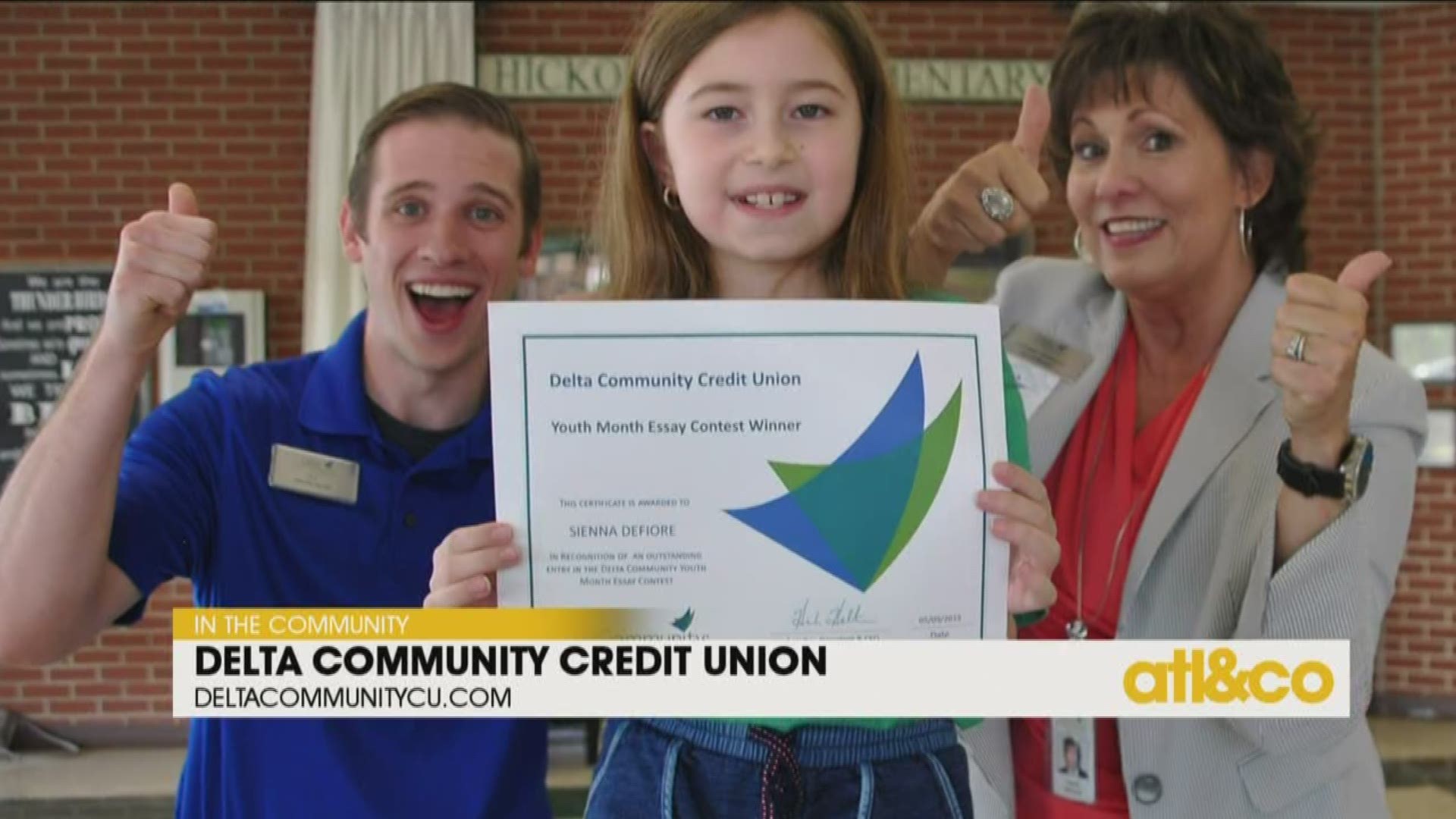 See how Delta Community Credit Union gives back through its many initiatives.