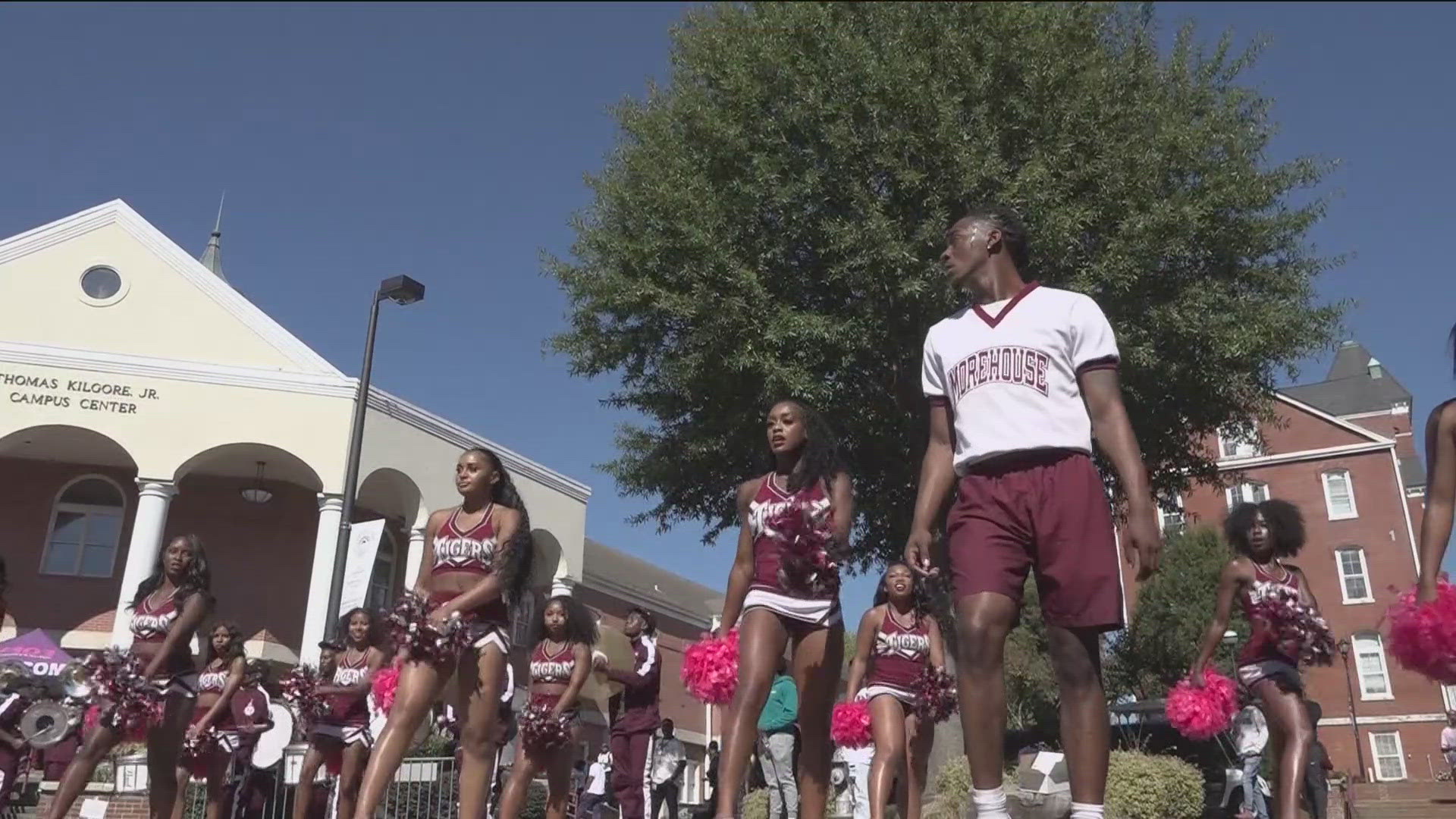 A surprise pep rally was held for Morehouse students on Thursday.