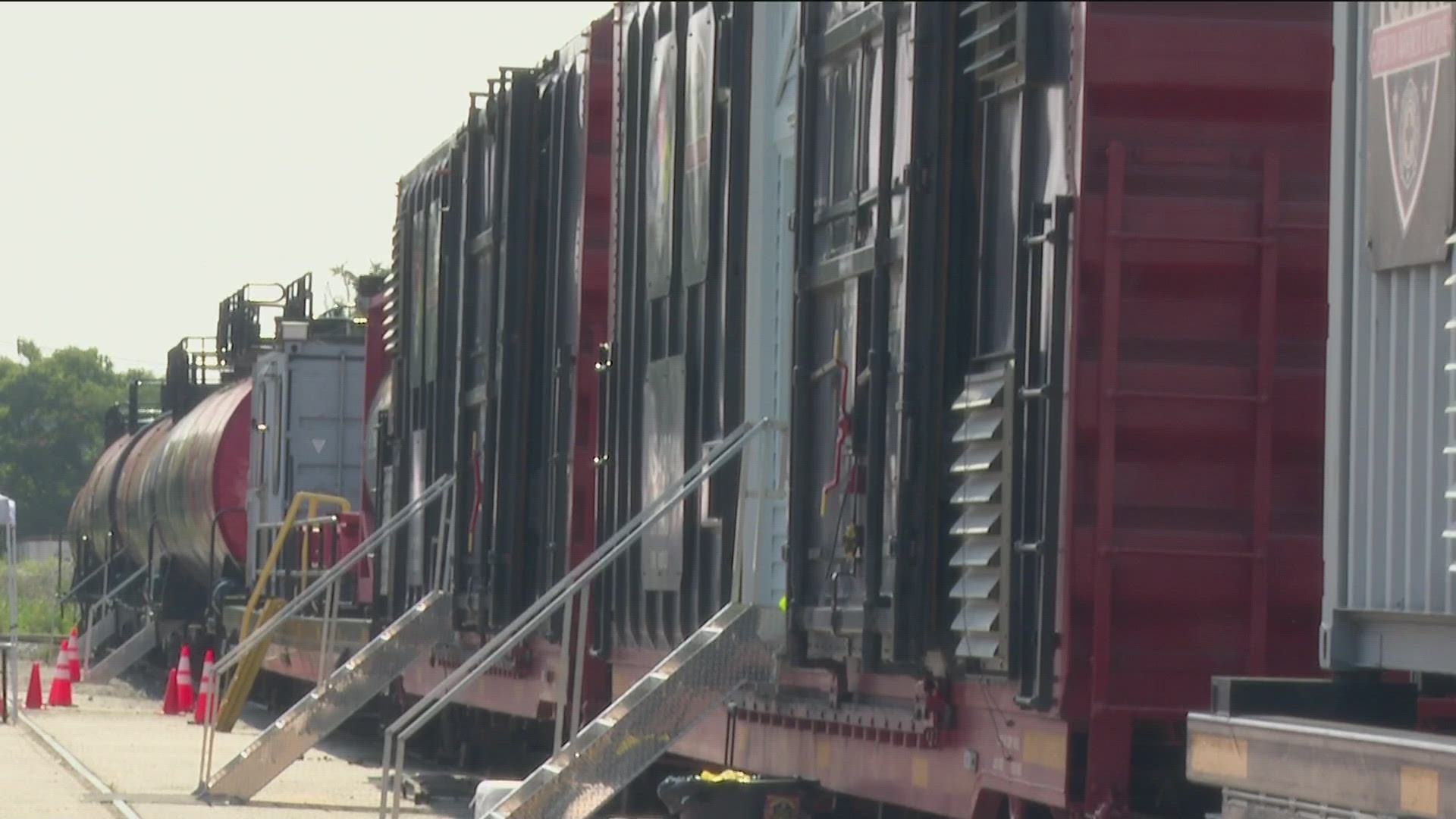 The transport company's safety training comes months after they were under fire after several trains derailed in Ohio and one in Alabama.