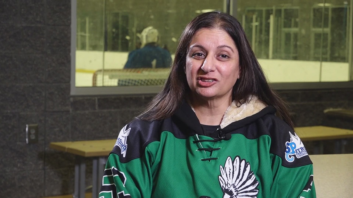 Mother joins son's hockey team, embraces game and family bonds in Atlanta