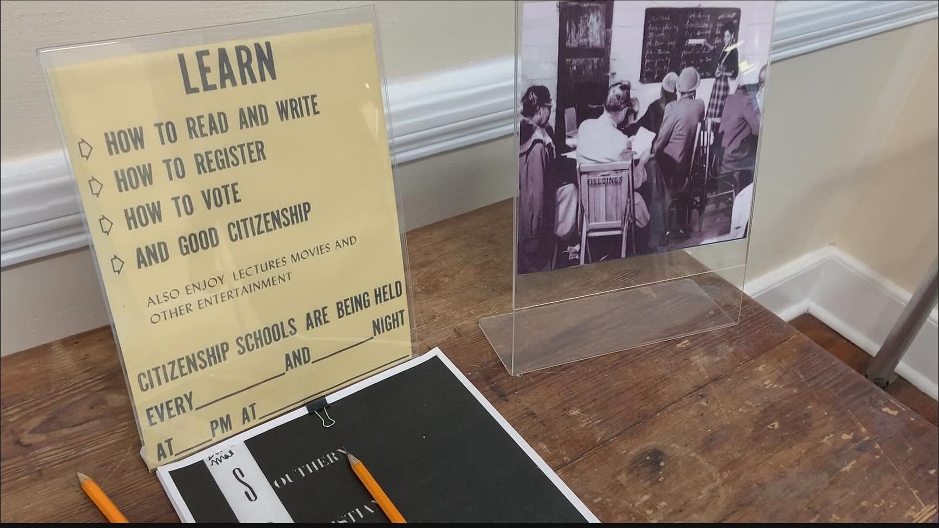 A bit of obscure civil rights history begins in a south Georgia community that was central to some of the movement's most important moments in the 60's.