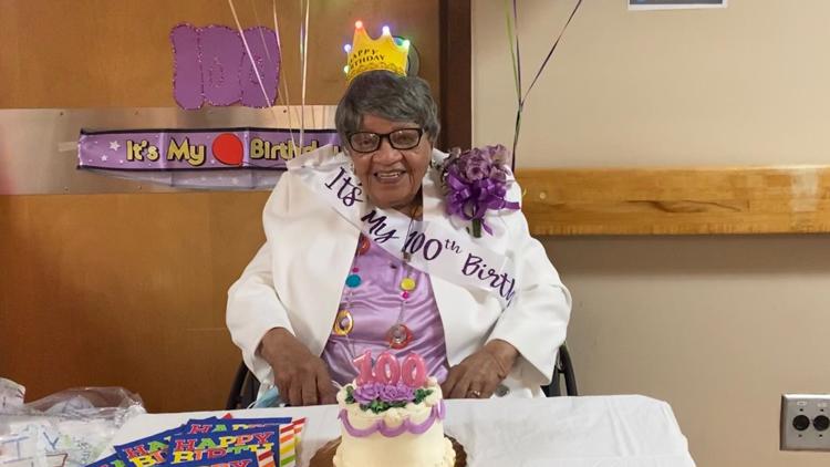 Atlanta woman reaches 100th birthday in 'quarantine fashion'