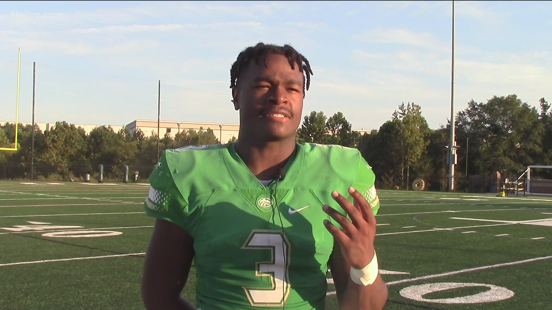The junior linebacker plays a hybrid role at Buford and has already received offers including one from UGA way back during his freshman year.