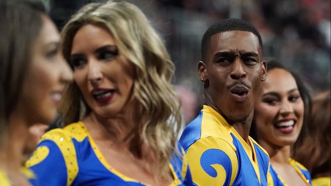 Rams will feature male cheerleaders for first time at Super Bowl