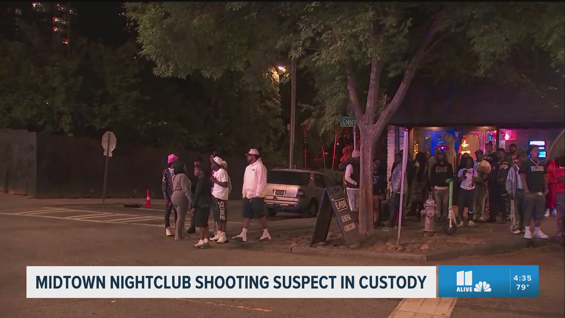 Suspect in custody after gunfire outside nightclub | 11alive.com