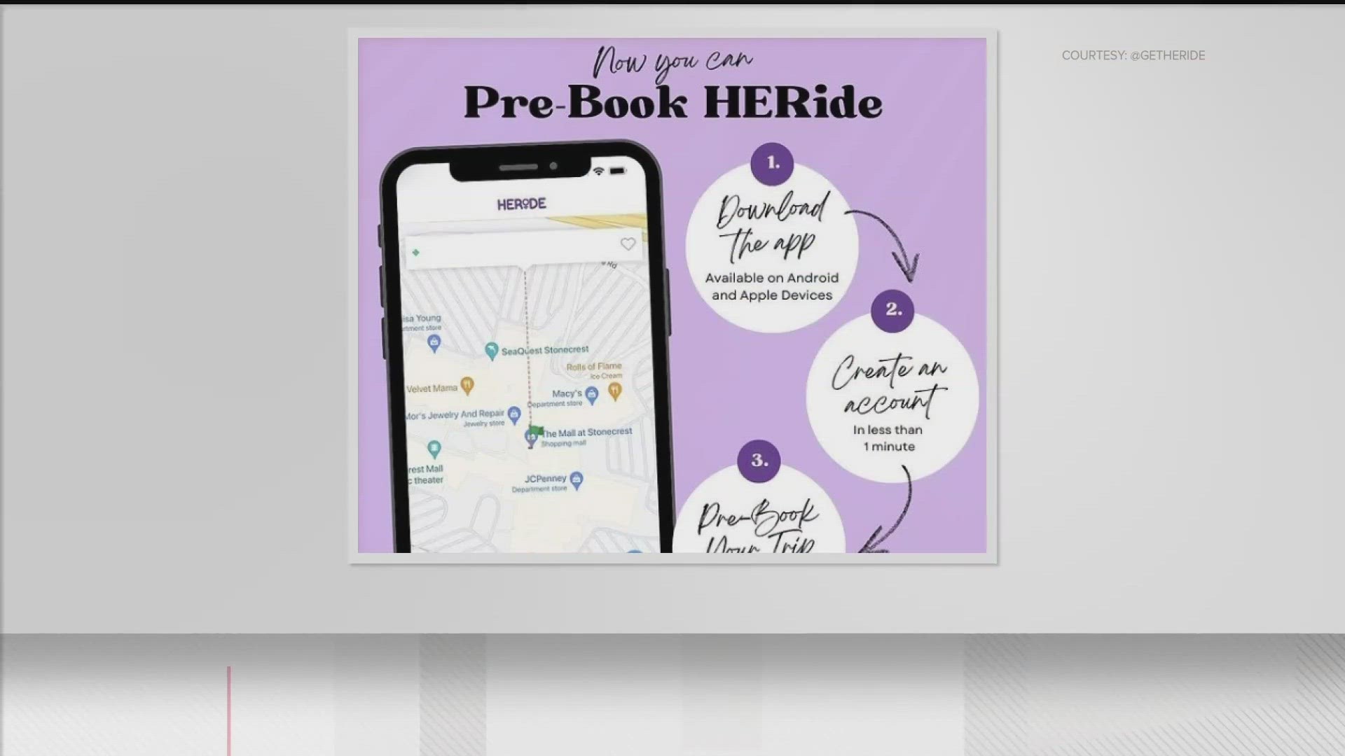 The rideshare company, HERide, is now available to women travelers heading to and from the Hartsfield-Jackson Airport. The service operates out of Atlanta and Athens