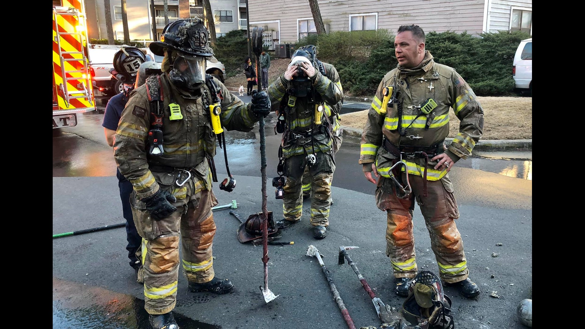 DeKalb fire at Wood Terrace Apartments forces 21unit evacuation