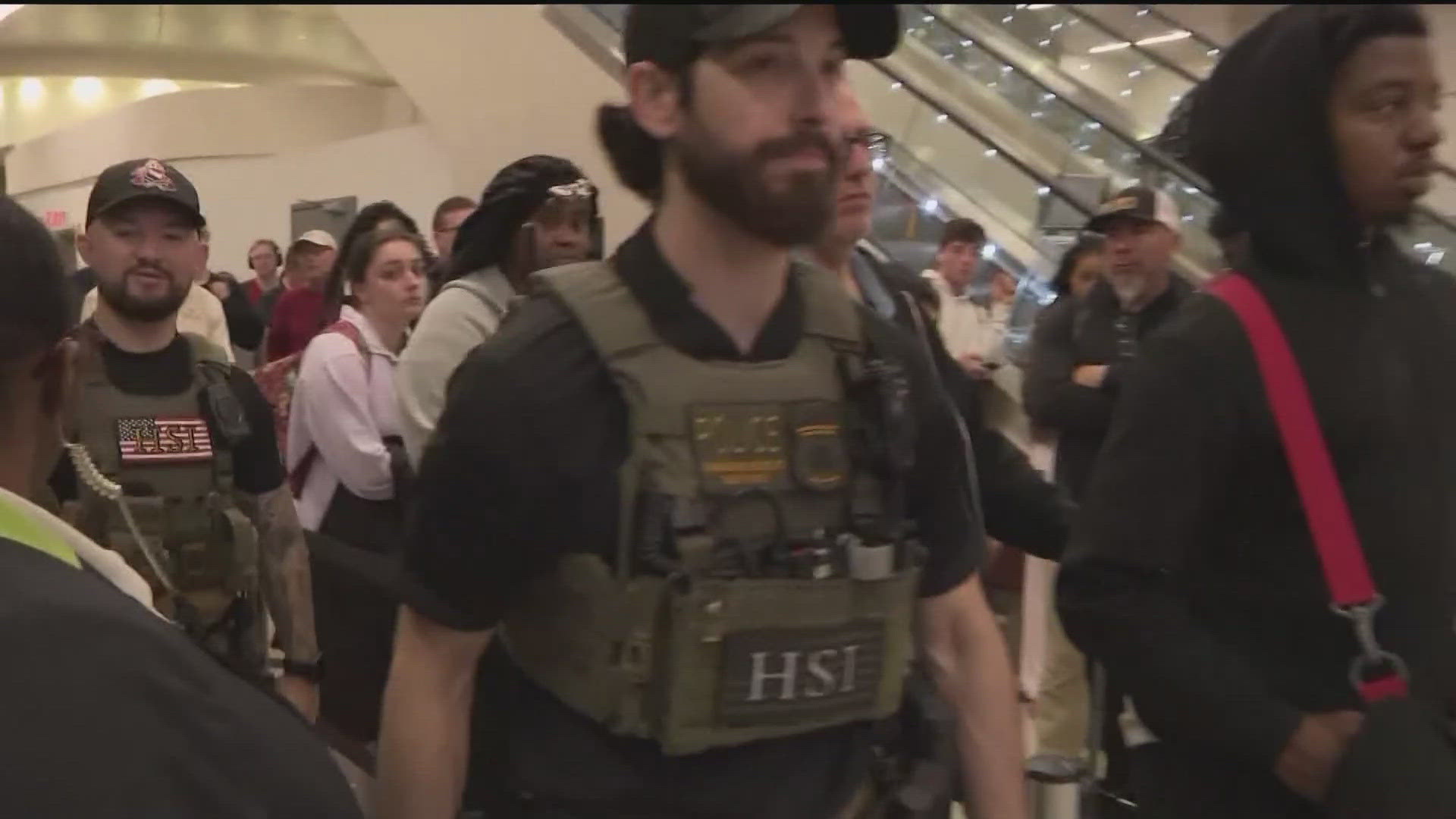 Atlanta airport GM says 35-40% of TSA workers have called out as ICE ...