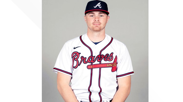 This is a 2021 photo of Brian Snitker of the Atlanta Braves baseball team.  This image reflects the Atlanta Braves active roster as of Friday, Feb. 26,  2021 when this image was