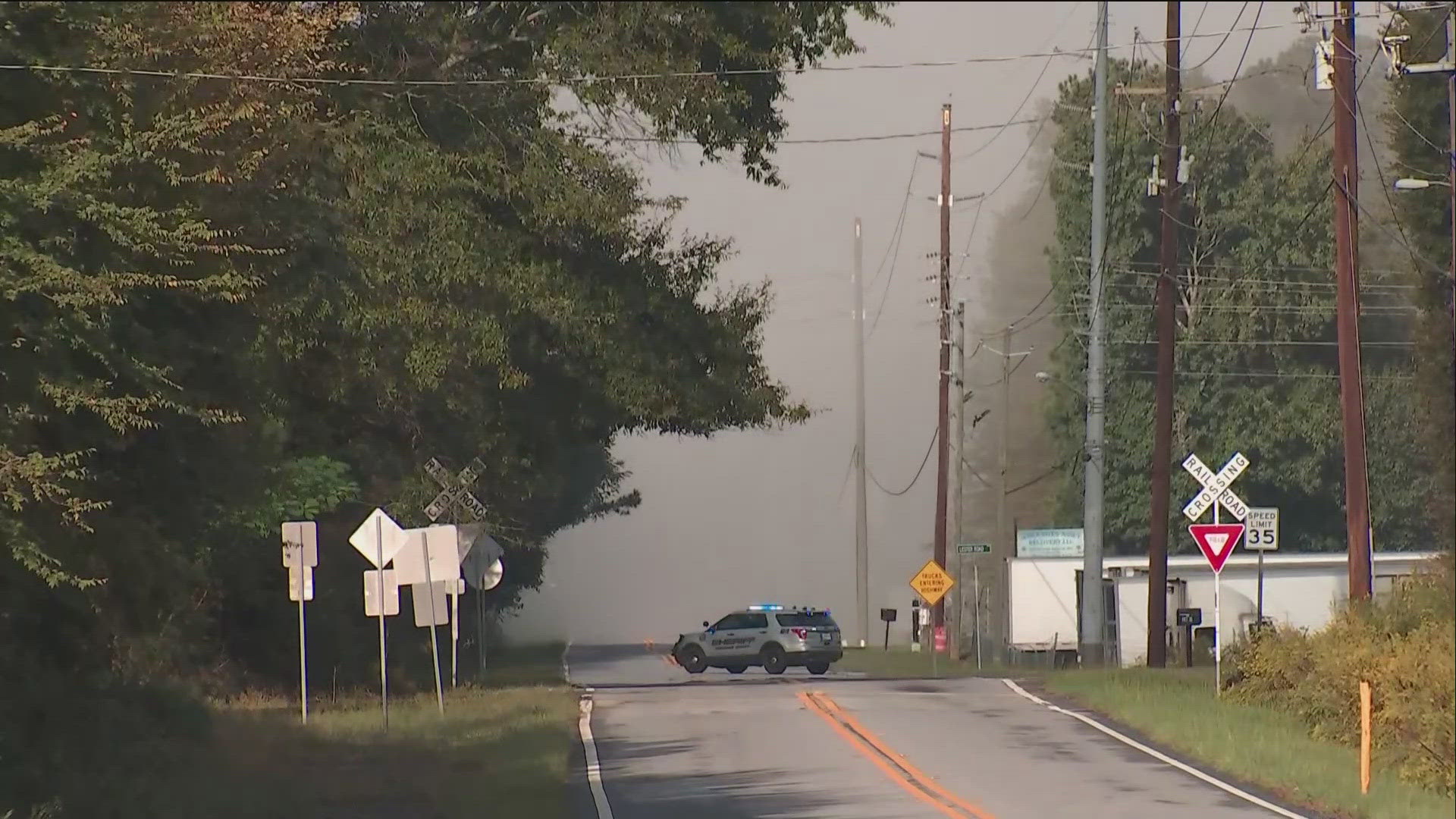 Residents near the BioLab facility in Conyers were woken up and told they needed to evacuate due to chemicals from the incident.