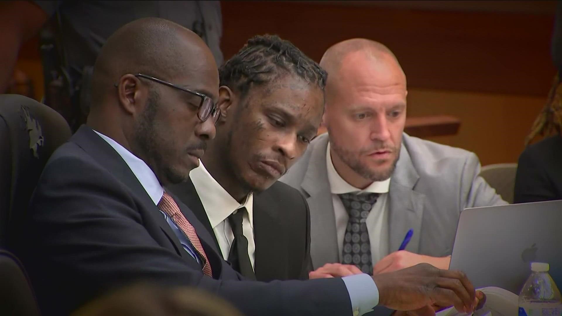 There are new details from the Fulton County courthouse in the RICO case against Atlanta rapper Young Thug.