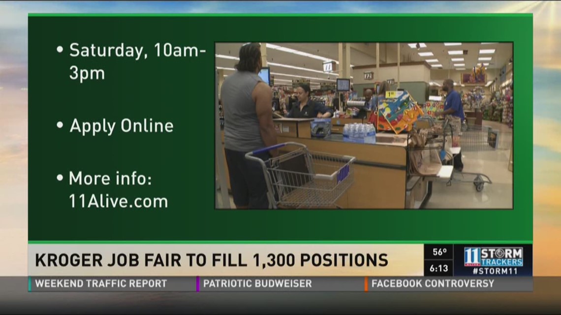 Kroger to host job fairs to fill more than 1,300 positions in 186