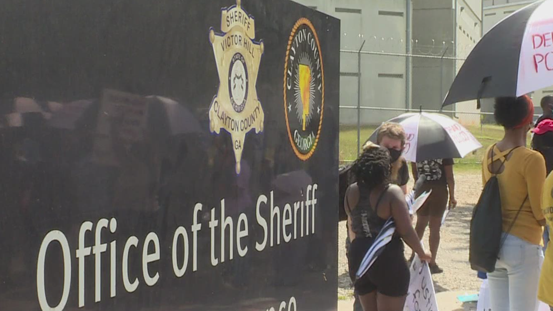 The sheriff's office has also yet to release details concerning the deputy it fired after a viral video of a man being punched while penned to the ground.