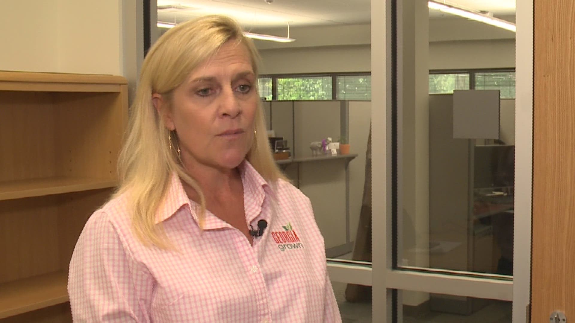 Georgia first lady Marty Kemp says she is extremely concerned for the animals in Hurricane Dorian.