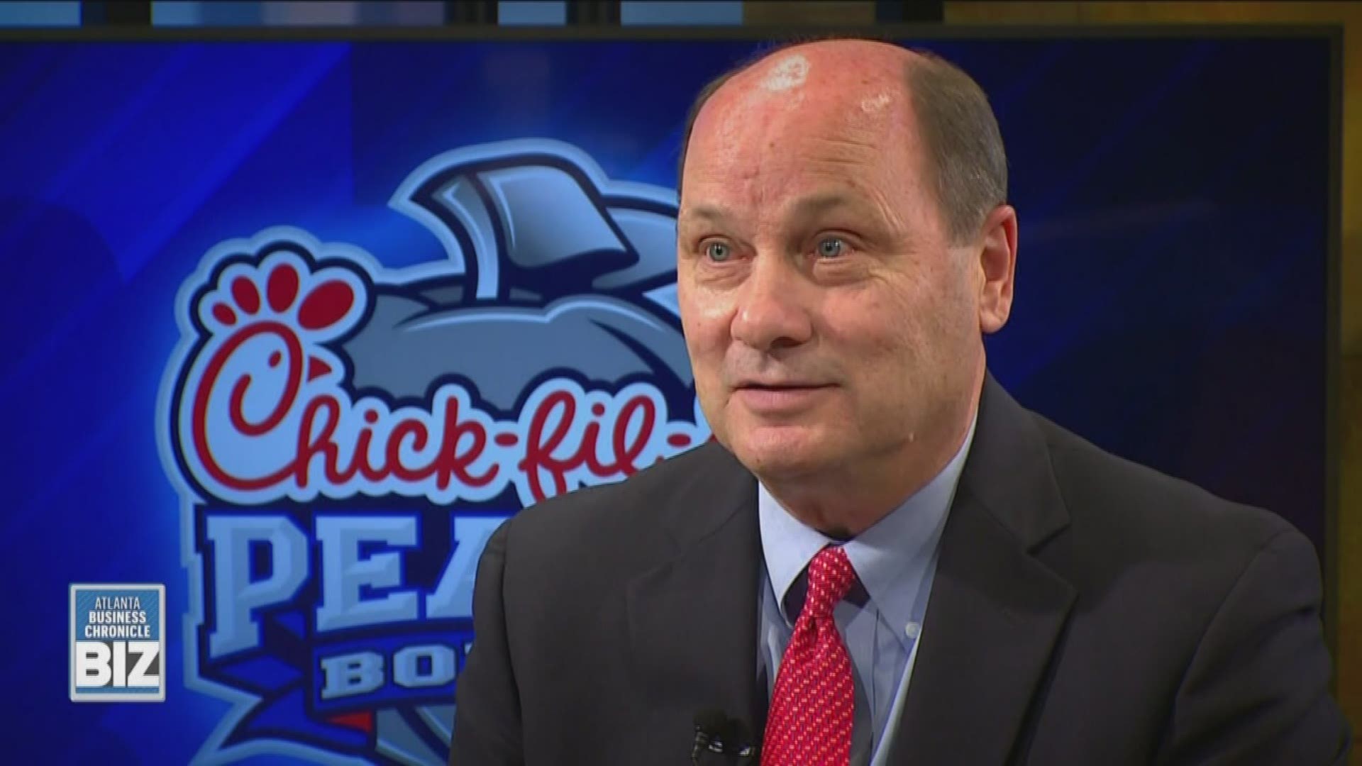 Chick-fil-A Peach Bowl President/CEO Gary Stokan sits down with Atlanta Business Chronicle's David Rubinger on 11Alive.