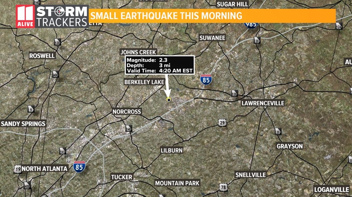 2.3 magnitude earthquake hits County