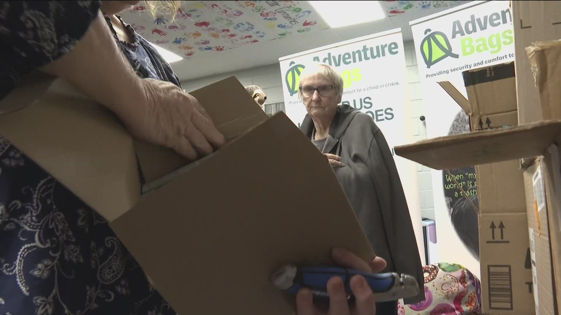 Adventure Bags is stepping up, hoping to bring some comfort to the kids as they prepare to go back to the high school where four people were killed on Sept. 4.