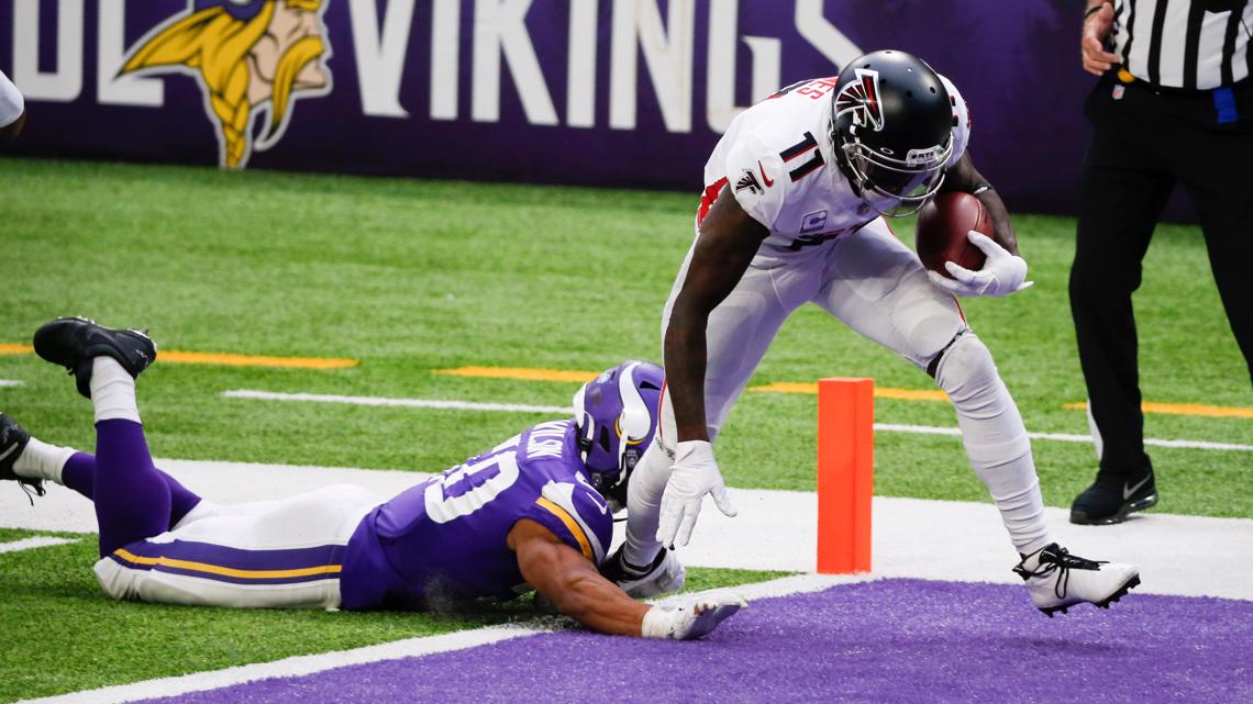 Falcons respond to Quinn firing with 40-23 win vs. Vikings