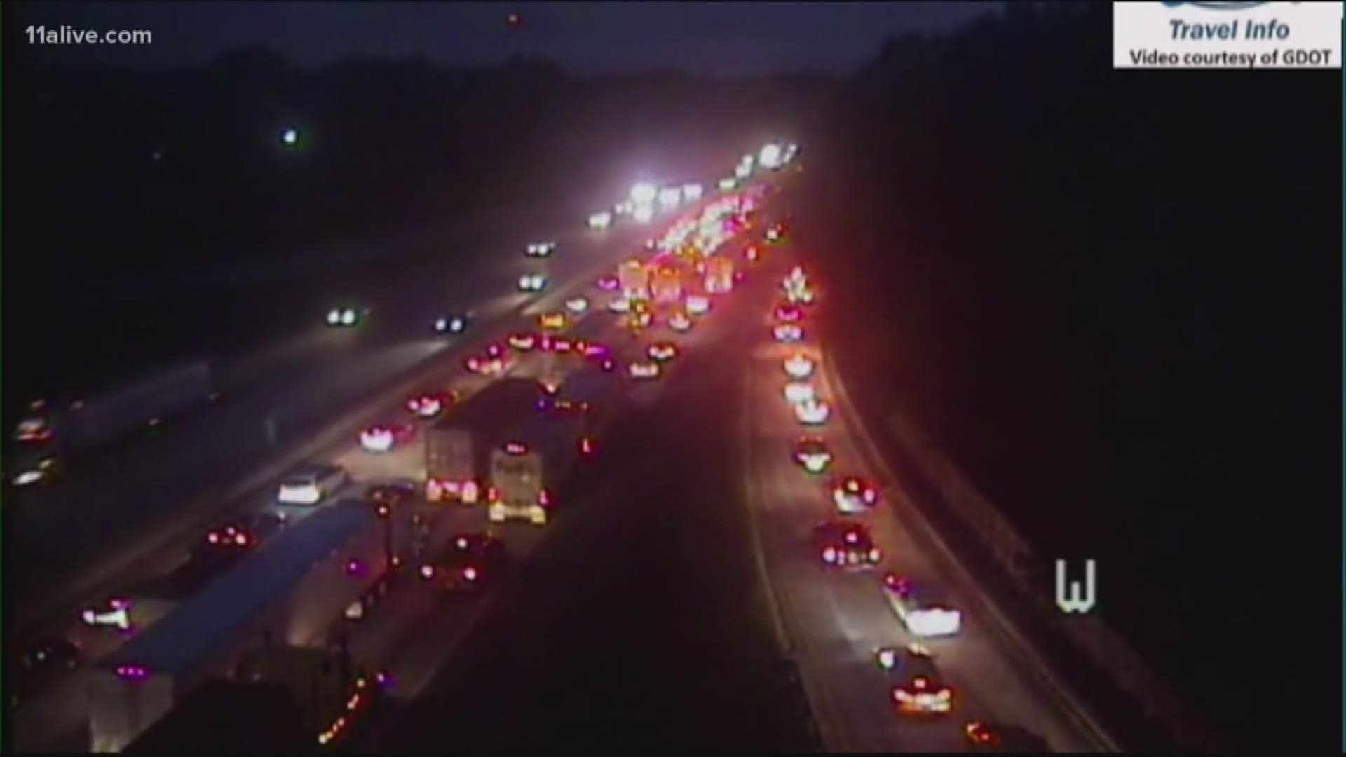 Lanes shut down for three hours on 285 NB at Church Street after fatal ...