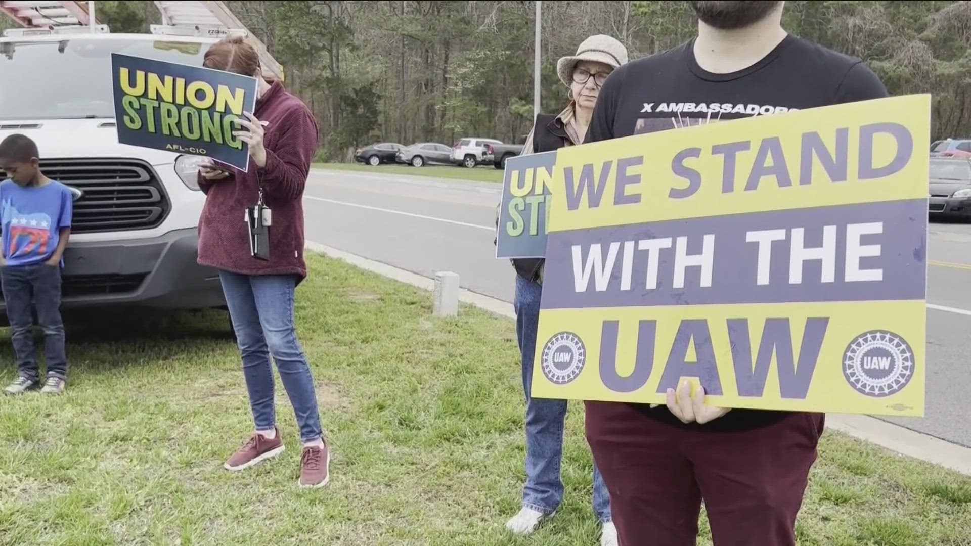 Many Georgia workers were among those celebrating in Chattanooga last weekend when a Volkswagen auto assembly plant voted to unionize.