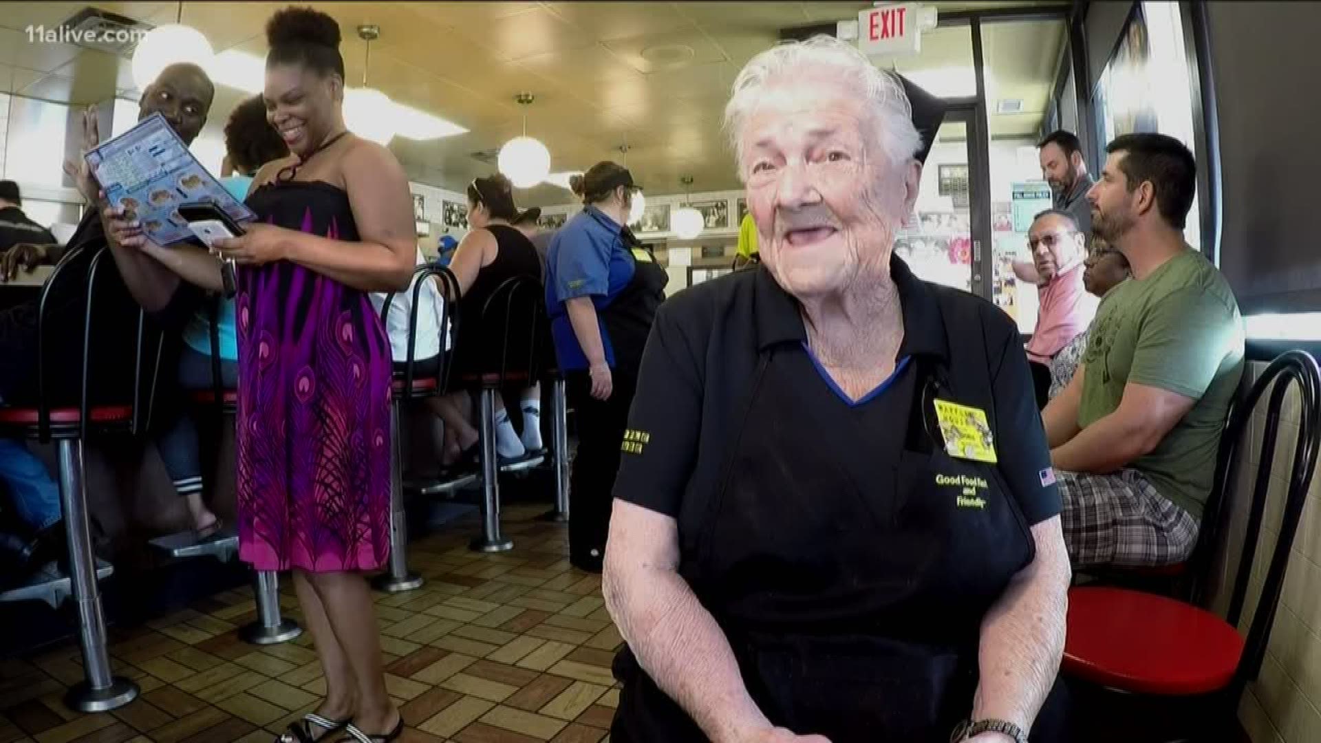 The 85-year-old Dallas woman said she doesn't plan on leaving anytime soon.