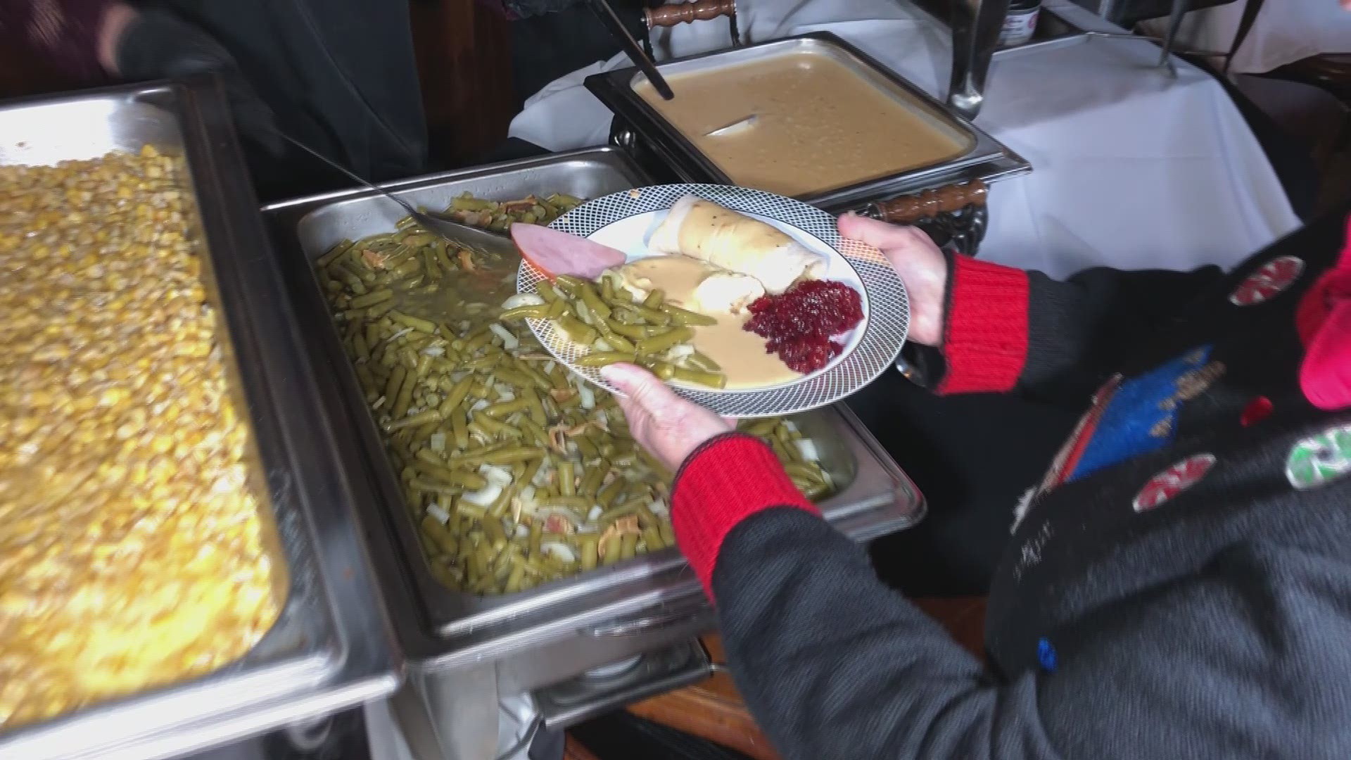 A local restaurant continues a long-standing tradition of feeding those less fortunate.