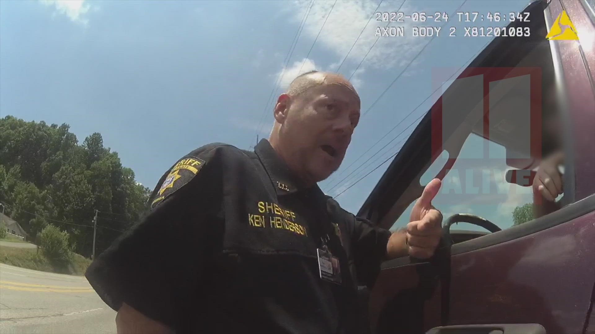 The Towns County Sheriff intervened in the middle of a Hiawassee sergeant’s traffic stop as part of an heated dispute between the police agencies.