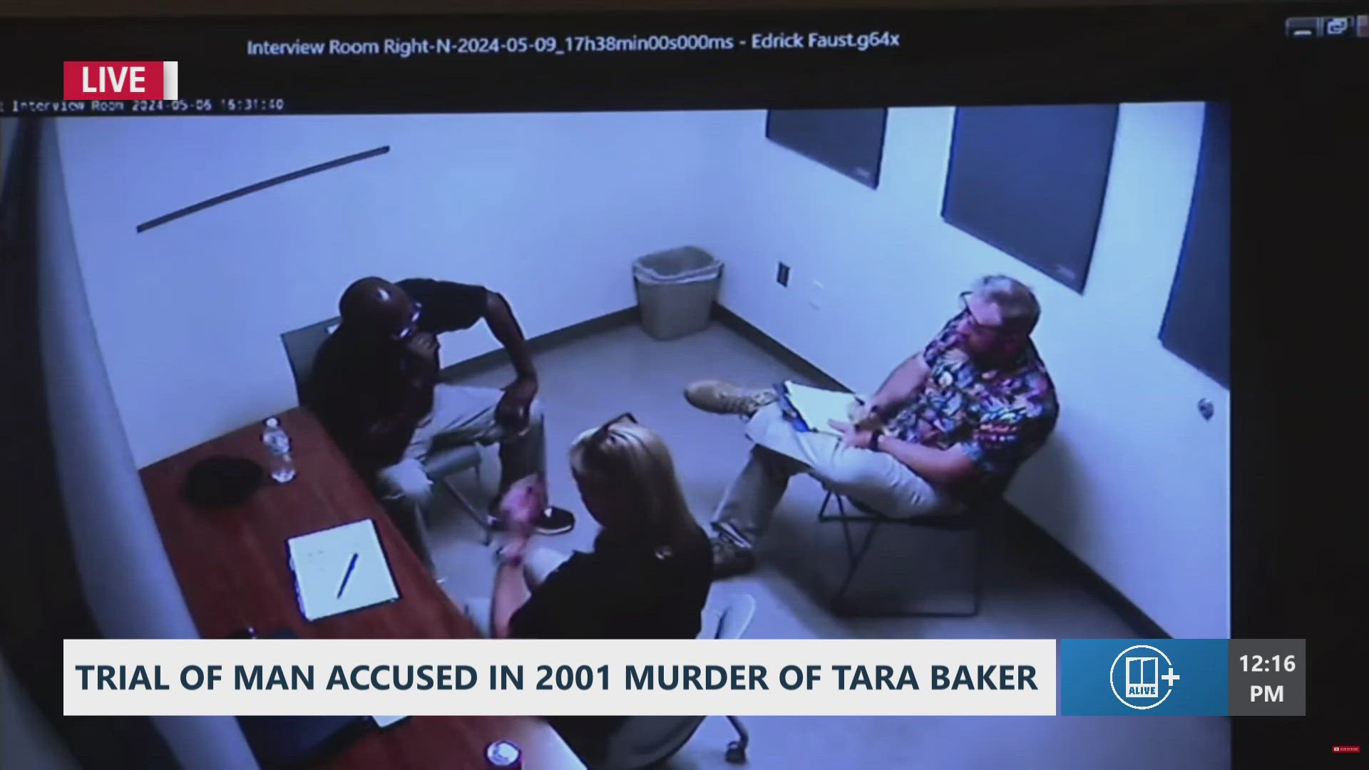 Video of detectives talking with Edrick Faust played in court | Tara ...