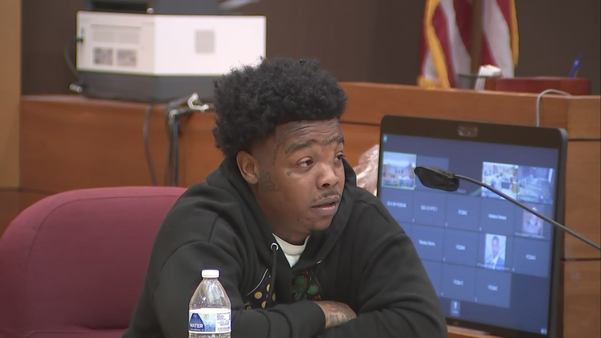 The prosecution kept referring to Walter "DK" Murphy's plea agreement, grilling him about his involvement in the alleged gang and the crime he possibly committed.