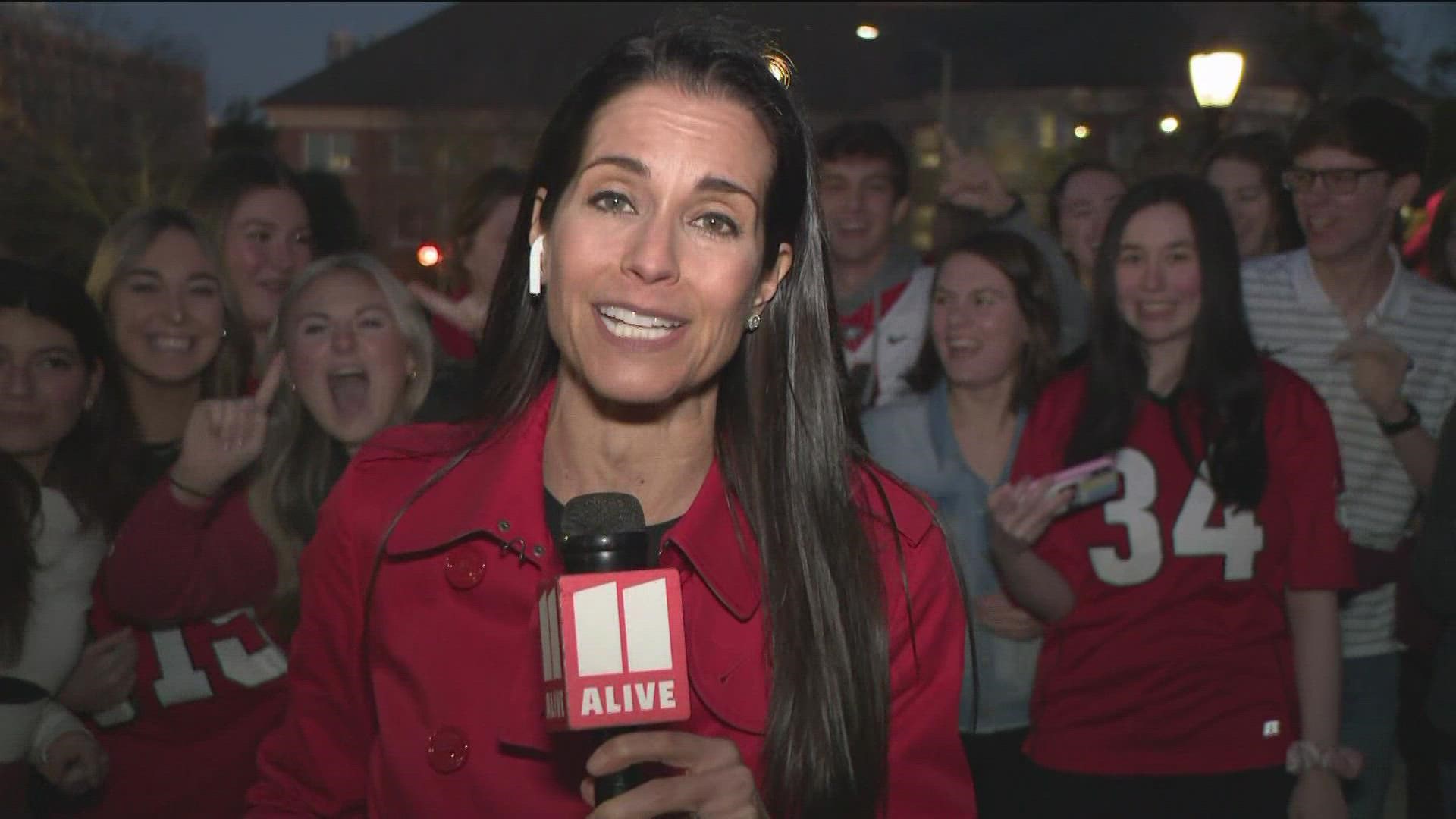 Georgia Bulldog fans ready for National Championship game