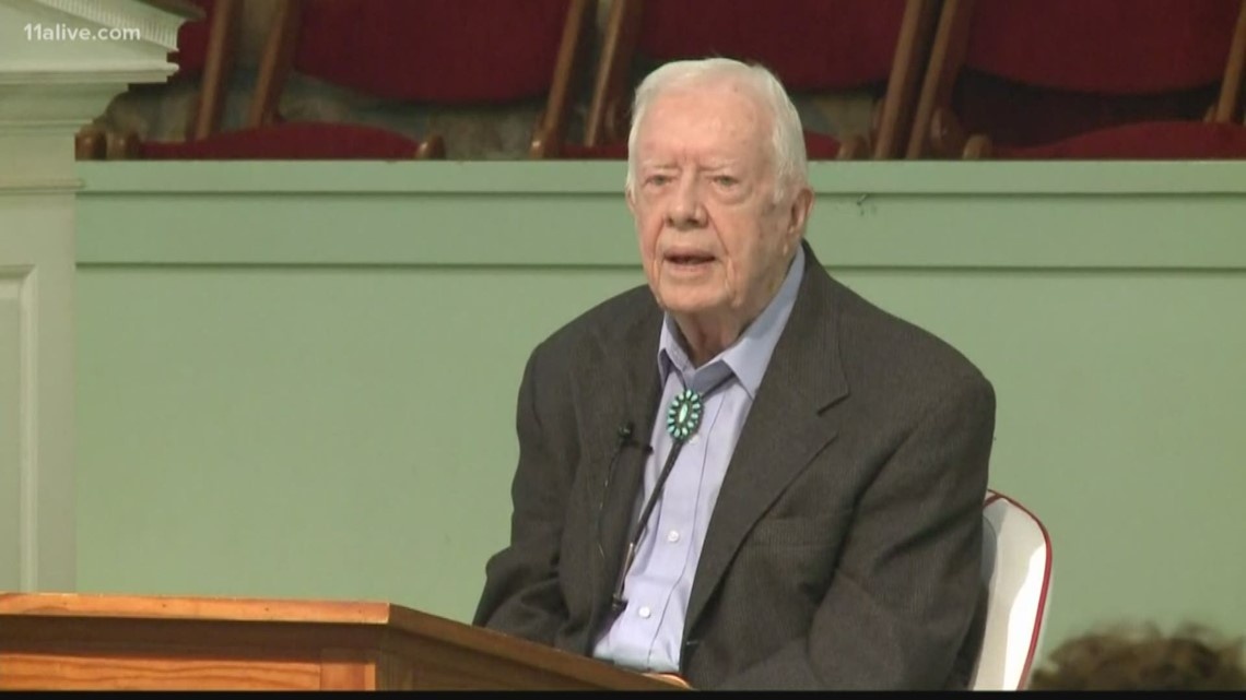 Former President Jimmy Carter still recuperating at Emory