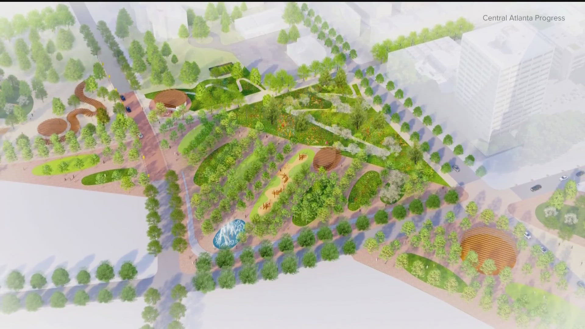 Property owners in Downtown Atlanta will pay increased taxes to fund the project. 