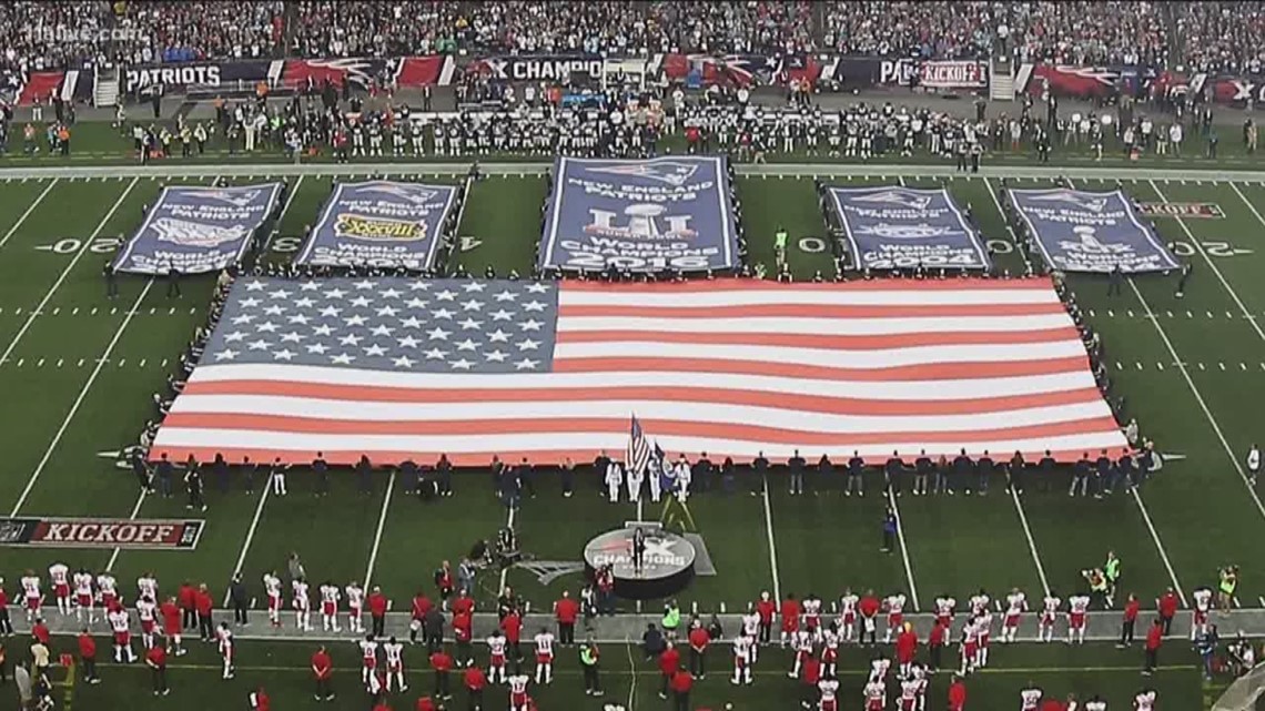 How to make football field length flags