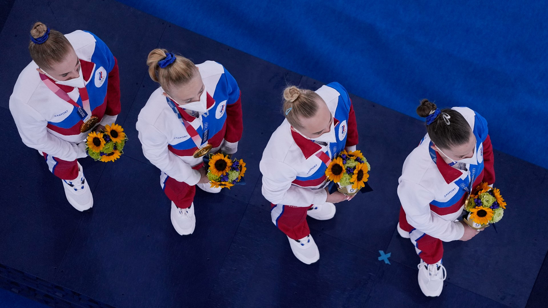 Tokyo Olympics flower bouquets what they mean