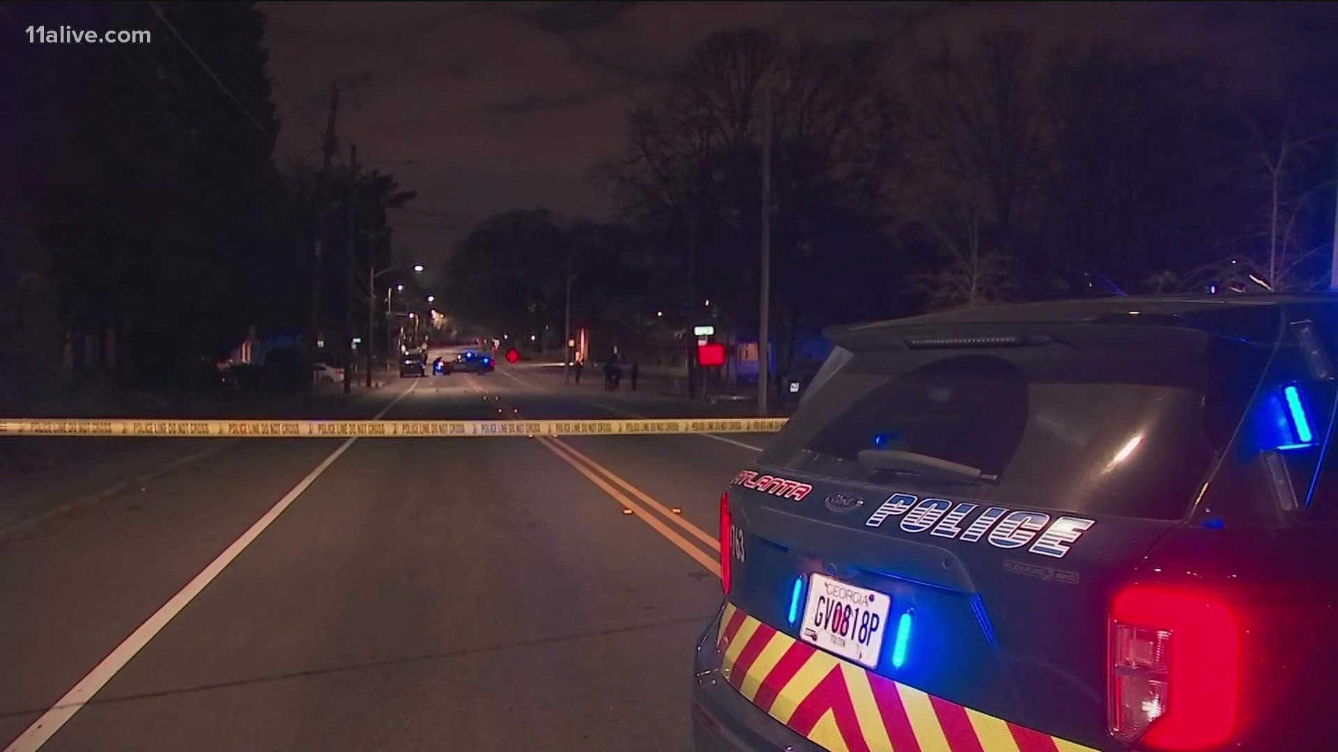 One man and two teenage boys were taken to the hospital, according to Atlanta Police.