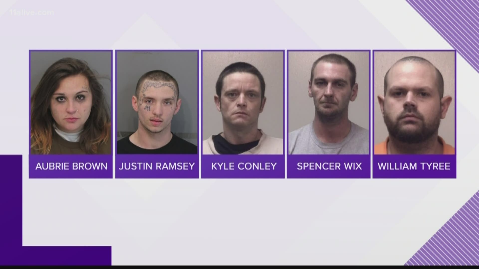 The Coweta County Sheriff’s Office said four people were armed when they forced their way into the home on Bethlehem Road in Grantville.