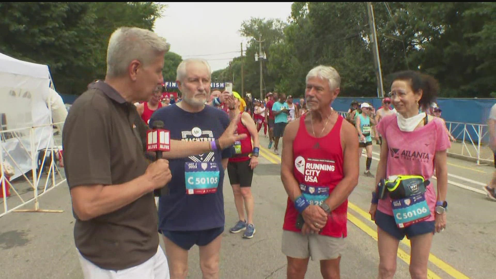 A longtime runner and friend to the AJC Peachtree Road Race, Jack Abbott found himself in need of a miracle. His pastor stepped up to help.