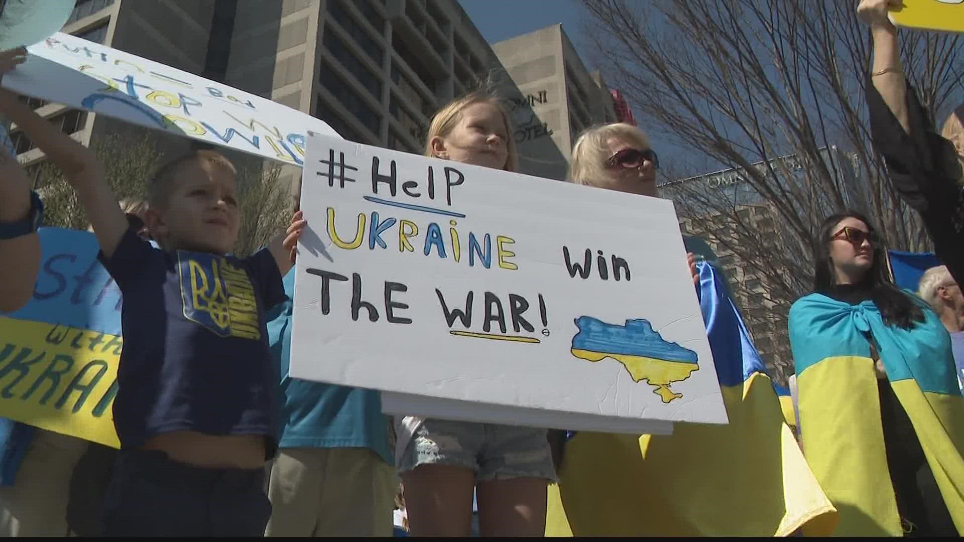 Here's an update on Russia's war on Ukraine and the fallout felt here in Atlanta.